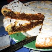 TORTA DI RICOTTA PERE E CIOCCOLATO CON SFOGLIA