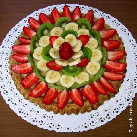 Fondo torta di frutta