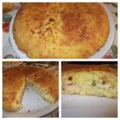 Torta di riso fatta in padella