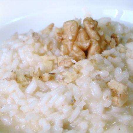 Risotto noci e zola