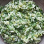 Risotto alle punte di ortiche