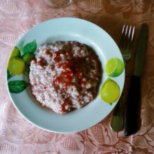Risotto al melagrana