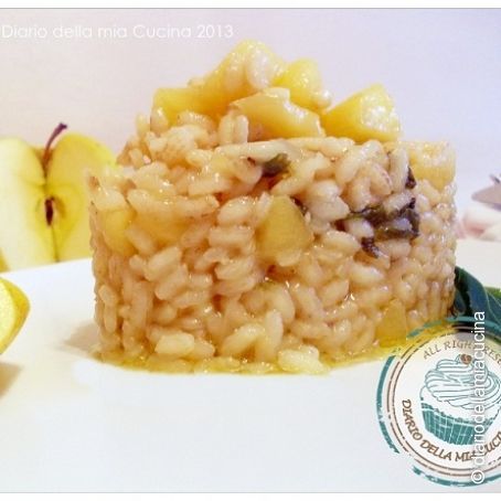Risotto alle mele