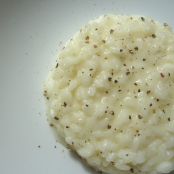 Risotto cacio e pepe