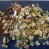 Gustosissimo risotto ai carciofi - Tappa 1