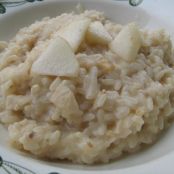 RISOTTO PERE, GORGONZOLA E NOCI