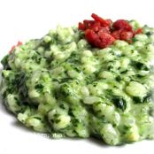 RISOTTO RUCOLA E CRESCENZA