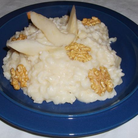 Risotto taleggio e pere