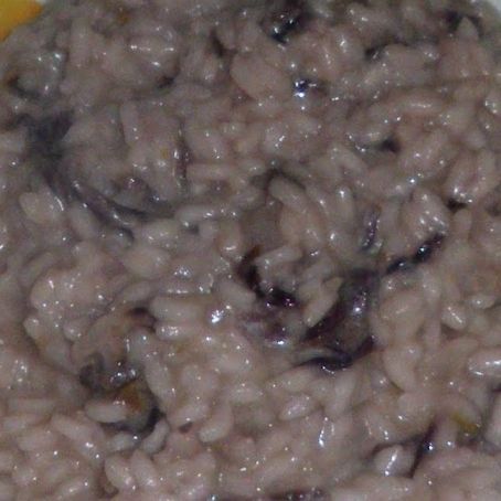 Riso radicchhio e scamorza