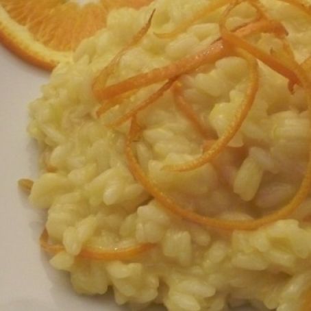 Risotto con arance e taleggio