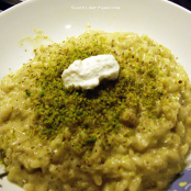 Risotto con Pistacchi di Bronte e Ricotta