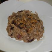 Risotto Radicchio e noci