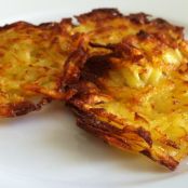 ROSTI DI PATATE E SPECK E BRUSCHETTE AL POMODORO