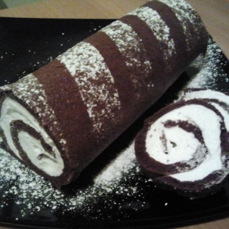 Fetta al latte arrotolata