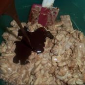 Salame di cioccolato fondente e rum - Tappa 1