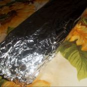 Salame di cioccolato fondente e rum - Tappa 2