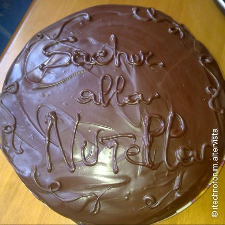 Sacher alla Nutella