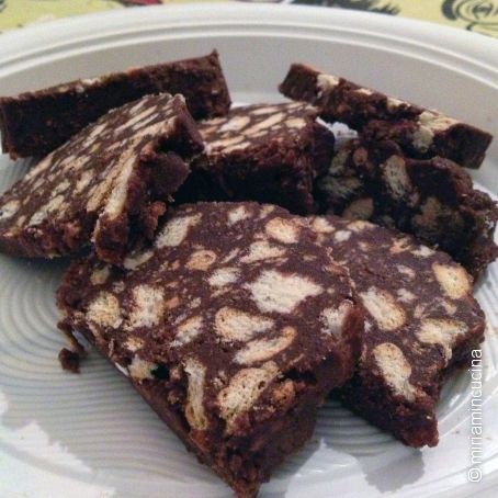 Salame di cioccolato col cacao