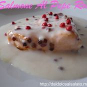 Salmone al pepe rosa