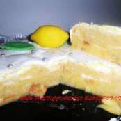 Torta
al limone e mandorle - Tappa 1