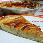 Crostata di mele e crema pasticcera