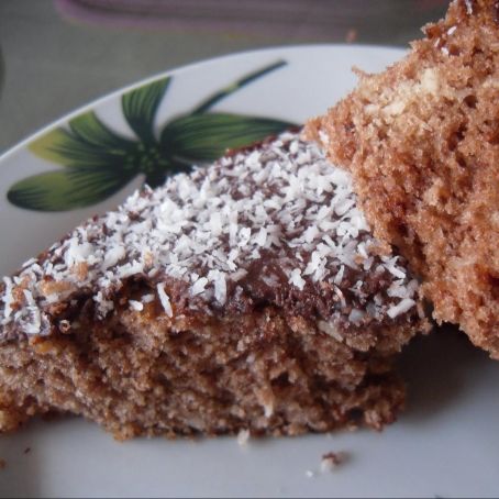 Torta al cocco e nutella
