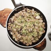 Seppioline limone e zucchine