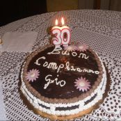 glassa al cacao - Tappa 1