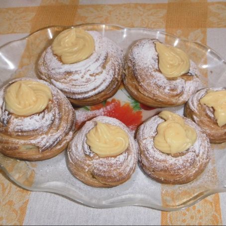 zeppole di san giuseppe al forno