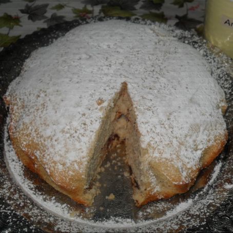 Torta
al tè senza uova, latte, burro