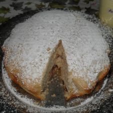 Torta
al tè senza uova, latte, burro