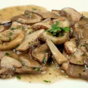 Scaloppine ai funghi misti