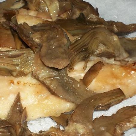 Scaloppine ai carciofi