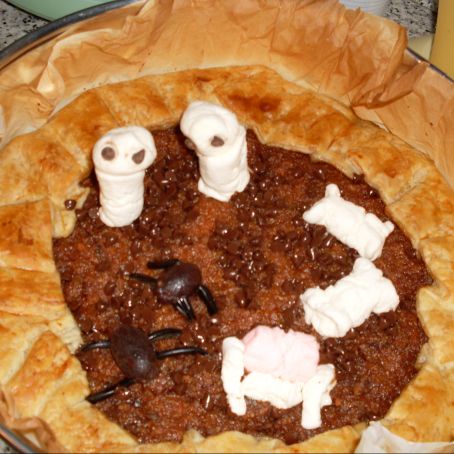Pumpkin pie di Halloween
