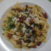 Gnocchetti sardi con porcini e salsiccia