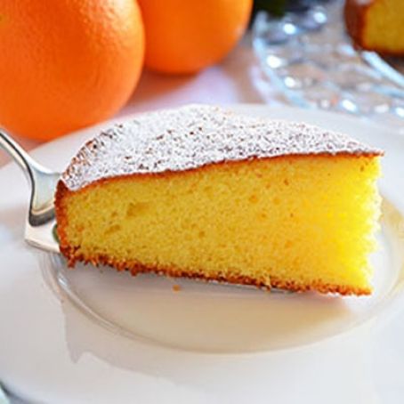 Torta soffice all'arancia