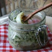 ALBANELLA DI SEPPIE COTTE CON PESTO DI PORTULACA