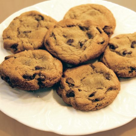 Cookies al cioccolato e nocciole