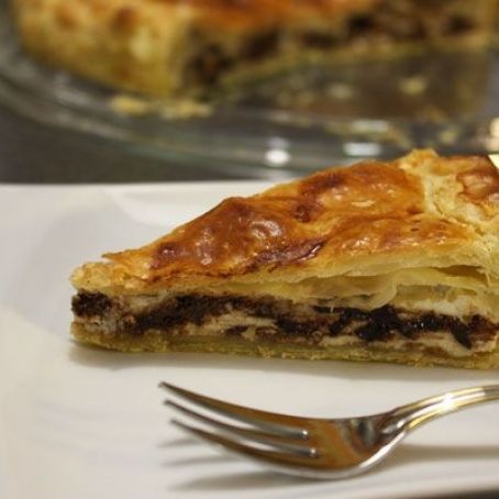 Sfogliata di ricotta e cioccolato