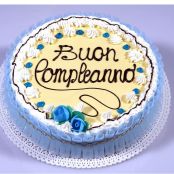 Torta di compleanno tradizionale 