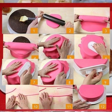 Torta a forma di cuore