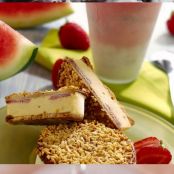 Sandwich di gelato allo zabaione