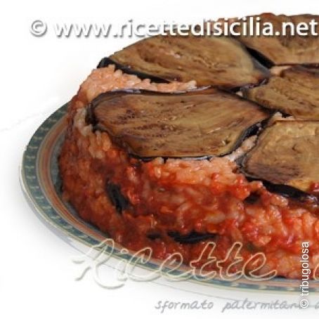 Sformato di riso e melanzane alla Palermitana