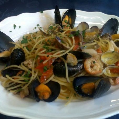 SPAGHETTI TAGLIATELLE E BUCATINI... AI FRUTTI DI MARE