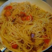 Spaghetti con il tonno e il salame - Tappa 5