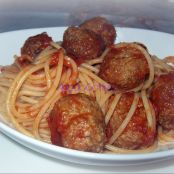 Spaghetti con polpette