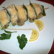 Involtini
di pesce spada alla siciliana