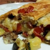 Strudel di carne e verdure