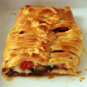 Strudel melanzane e peperoni