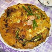 oO SUPER FRITTATA DI ASPARAGI CON CODE DI GAMBERONI Oo